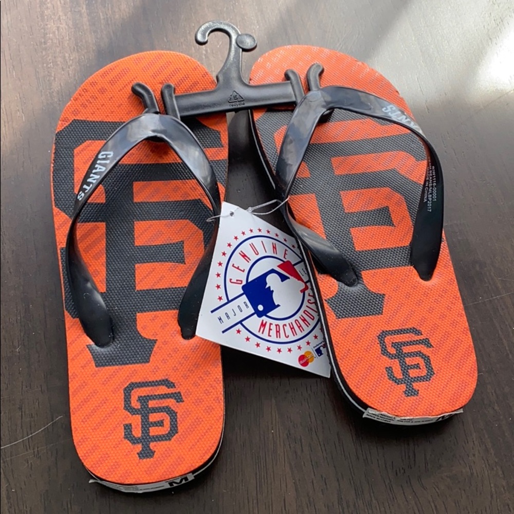 Youth San Francisco Giants Flip Flops